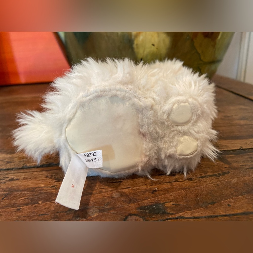 American Girl Coconut White Plush Dog with Collar and Tag - Picture 6 of 8